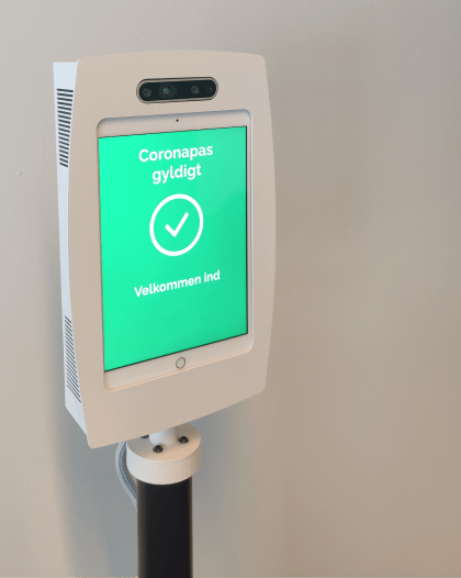 Coronapas Scanner Valid pass screen